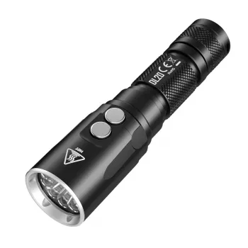 Handzaklamp Nitecore DL20 LED 1000 lm, 9 uur accuduur, zwart, 135,5 g