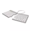 R-Go Tools ergonomisch toetsenbord R-Go Split Break met pauzesoftware, ergonomisch gesplitst toetsenbord, QWERTY (US), Bluetooth, wit