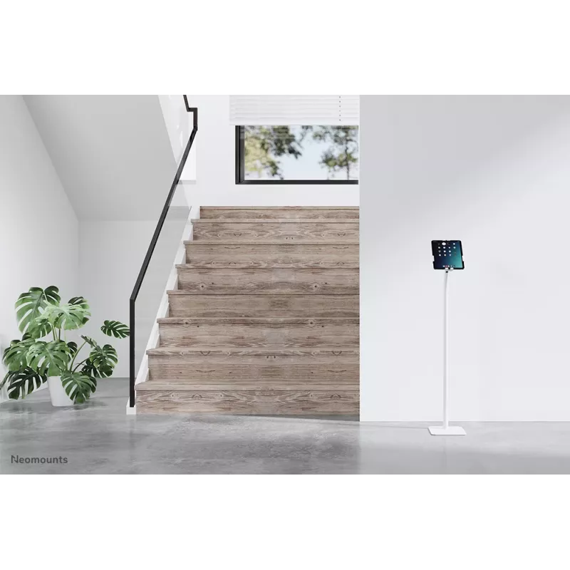 Tablet-vloerstandaard Neomounts FL15-625WH1 wit passieve houder binnen