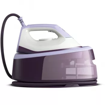Philips 3000 serie PSG3000/30 stoomstrijkstation 2400 W 1,4 L keramische zool paars, wit