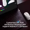 HyperX Pulsefire Haste 2 Mini - draadloze gaming-muis (wit)