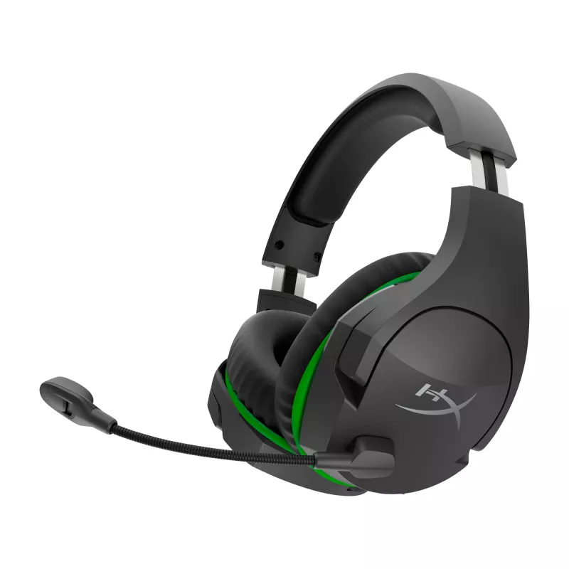 HyperX CloudX Stinger Core – Draadloze gaming-headset (zwart-groen) – Xbox