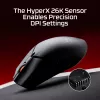 HyperX Pulsefire Haste 2 Mini draadloze gamingmuis, zwart