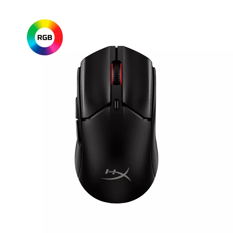HyperX Pulsefire Haste 2 Mini draadloze gamingmuis, zwart