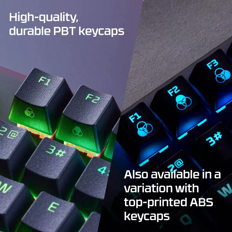HyperX Alloy Origins Core – mechanisch gaming-toetsenbord – HX Blue (US-layout)