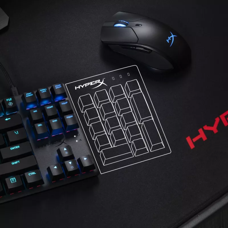 HyperX Alloy Origins Core – mechanisch gaming-toetsenbord – HX Blue (US-layout)