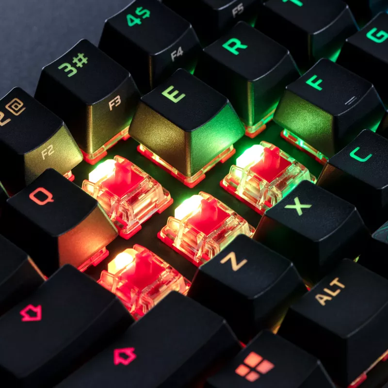 HyperX Alloy Origins 60 – mechanisch gaming-toetsenbord – HX Red (US-layout)