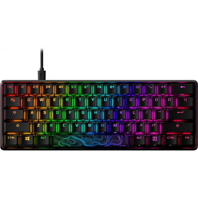 HyperX Alloy Origins 60 – mechanisch gaming-toetsenbord – HX Red (US-layout)