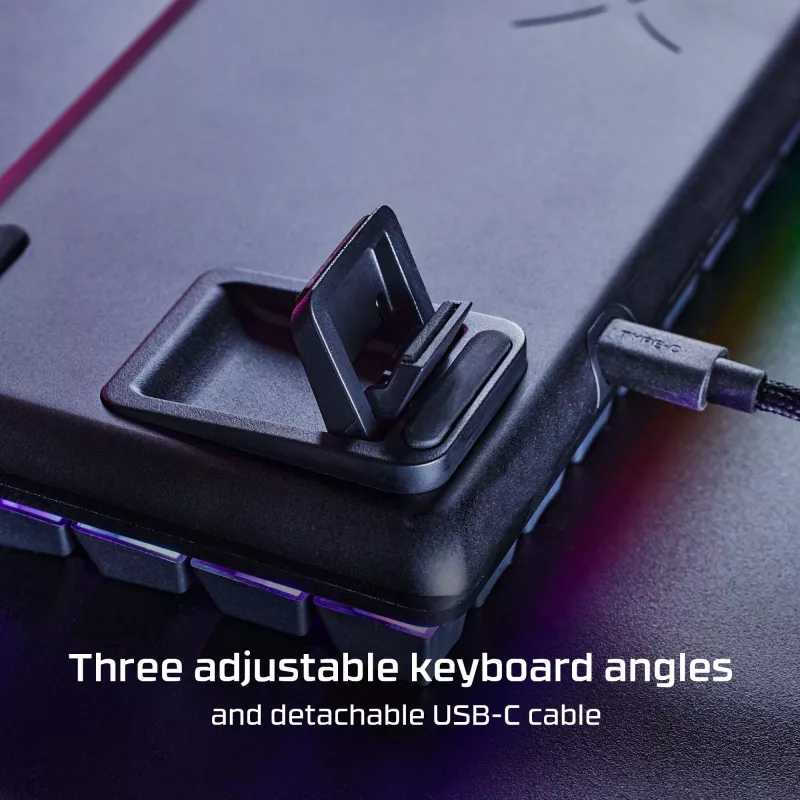 HyperX Alloy Origins 65 – mechanisch gaming-toetsenbord – HX Red (US-layout)