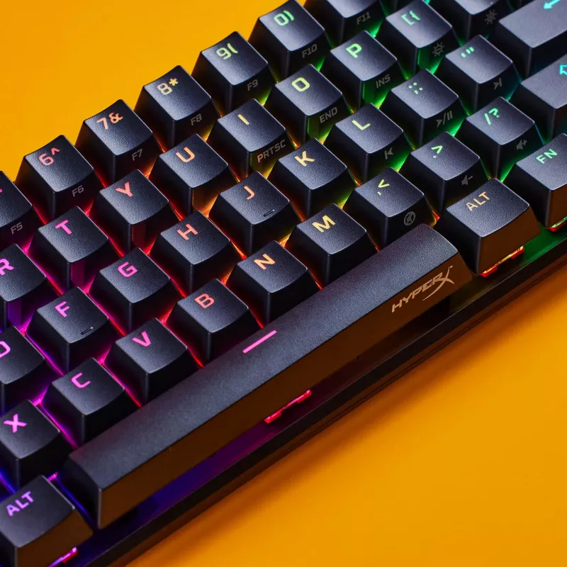 HyperX Alloy Origins 65 – mechanisch gaming-toetsenbord – HX Red (US-layout)