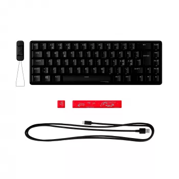 HyperX Alloy Origins 65 mechanisch gaming-toetsenbord HX Red bedraad RGB