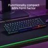 HyperX Alloy Origins 65 toetsenbord 4P5D6AN#UUW, Noordse indeling