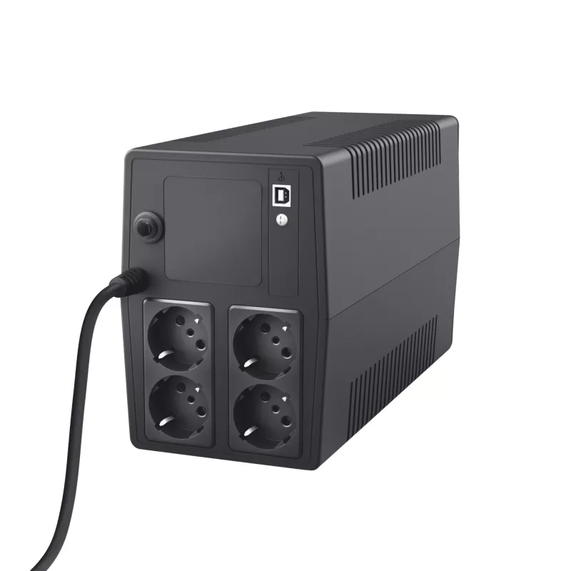 Trust Paxxon UPS 1 kVA 600 W 4 netuitgangen