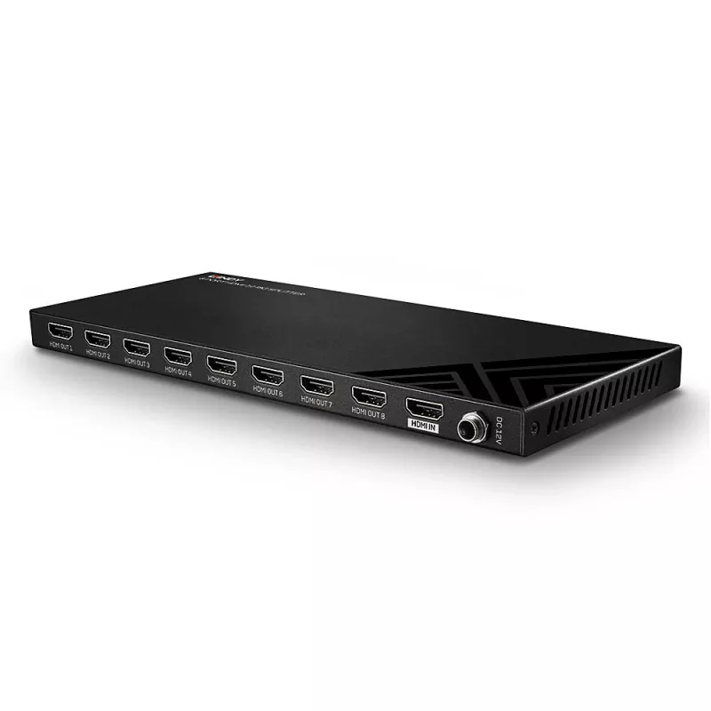HDMI-splitter Lindy 8 poorts HDMI 2.0 18G