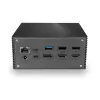Lindy DST-Pro 101, USB-C laptop-dockingstation met 4K-ondersteuning en 100W-voeding