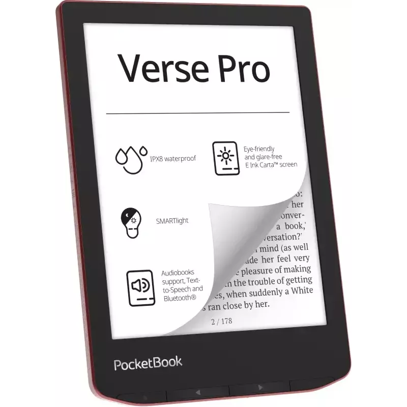 E-bookreader PocketBook Verse Pro 16 GB Wi-Fi 6 inch E Ink Carta