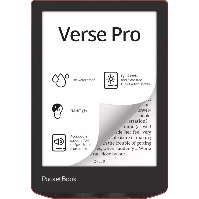 E-bookreader PocketBook Verse Pro 16 GB Wi-Fi 6 inch E Ink Carta