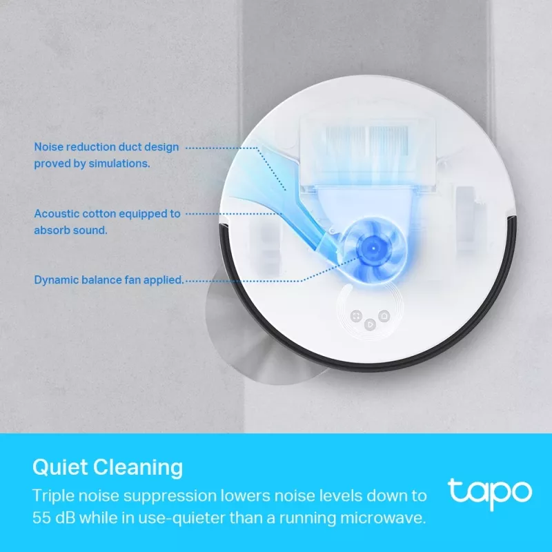TP-Link Tapo LiDAR-navigatierobotstofzuiger en dweilrobot