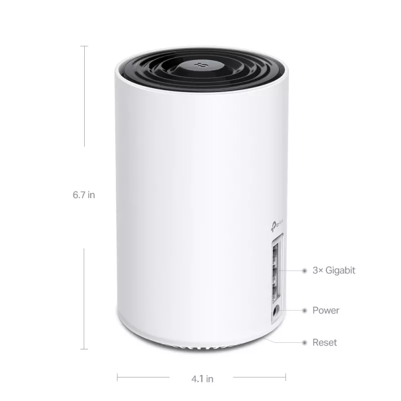 TP-Link AXE5400 Whole Home Mesh Wi-Fi 6E systeem (tri-band)