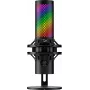 HyperX QuadCast 2 S - USB-microfoon (zwart), tafelmicrofoon, -8 dB, 20 - 20000 Hz, 1 Ω, bedraad, USB