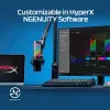 HyperX QuadCast 2 S - USB-microfoon (zwart), tafelmicrofoon, -8 dB, 20 - 20000 Hz, 1 Ω, bedraad, USB