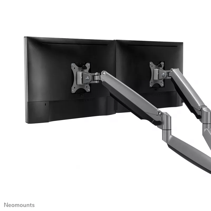 Neomounts NM-D750DSILVER monitorhouder 10-32 inch - gasdrukveer