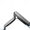 Neomounts NM-D750DSILVER monitorhouder 10-32 inch - gasdrukveer