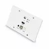 Lindy 150m Cat.6 HDMI 4K60 & Type-C HDBaseT EU wandplaat KVM-extender, zender