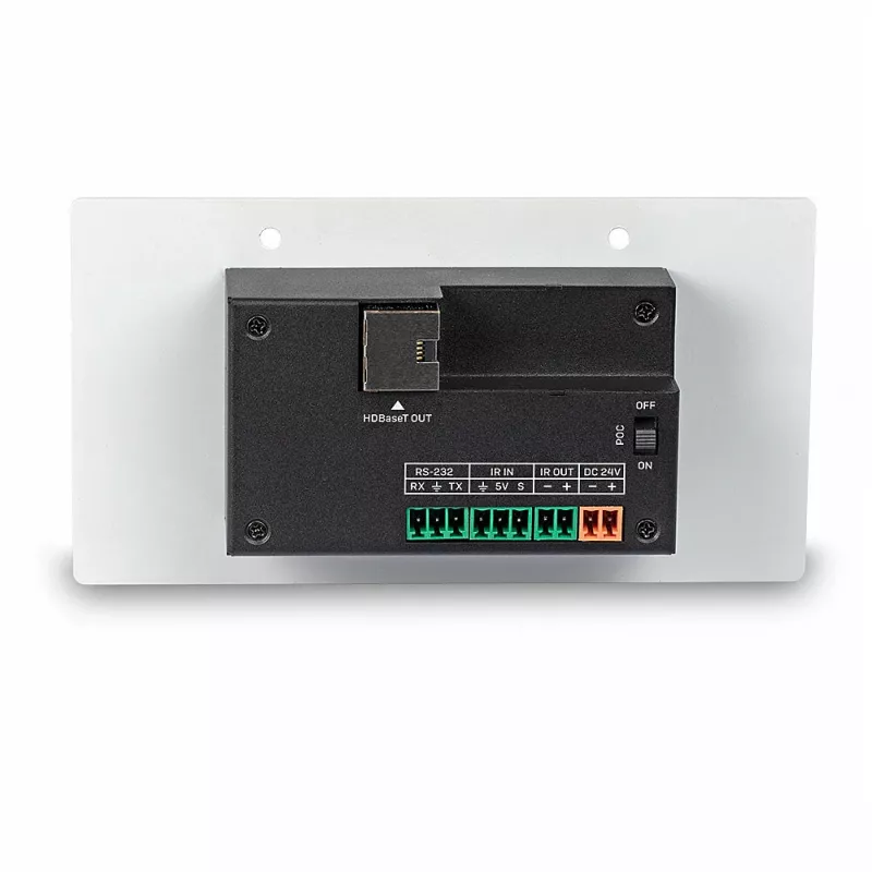 Lindy 150m Cat.6 HDMI 4K60 & Type-C HDBaseT EU wandplaat KVM-extender, zender