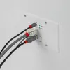 Lindy 150m Cat.6 HDMI 4K60 & Type-C HDBaseT EU wandplaat KVM-extender, zender