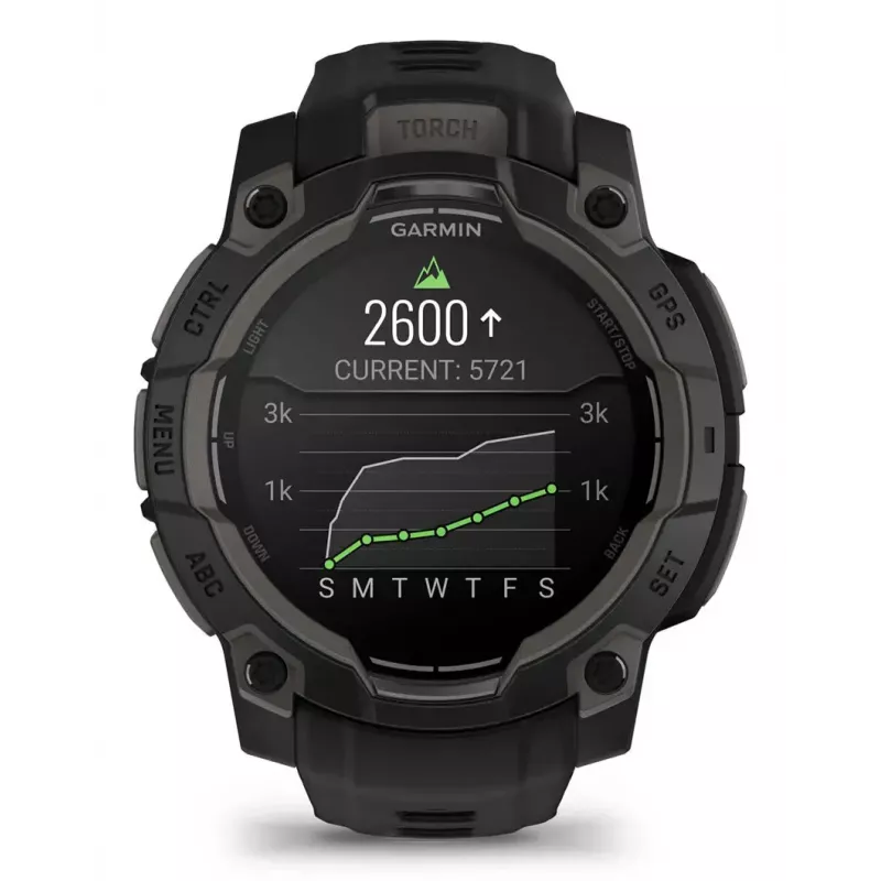 Smartwatch Garmin Instinct 3 AMOLED zwart