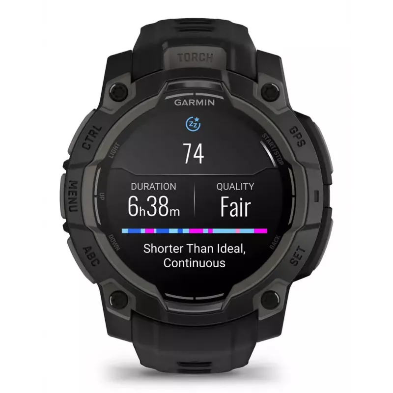 Smartwatch Garmin Instinct 3 AMOLED zwart