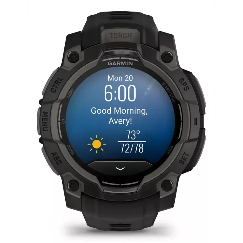 Smartwatch Garmin Instinct 3 AMOLED zwart