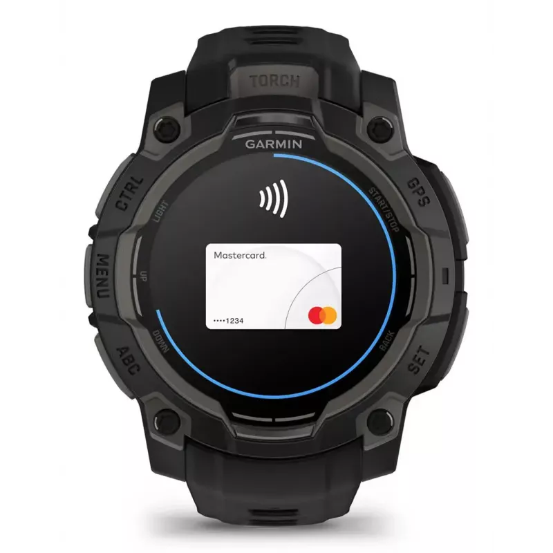 Smartwatch Garmin Instinct 3 AMOLED zwart