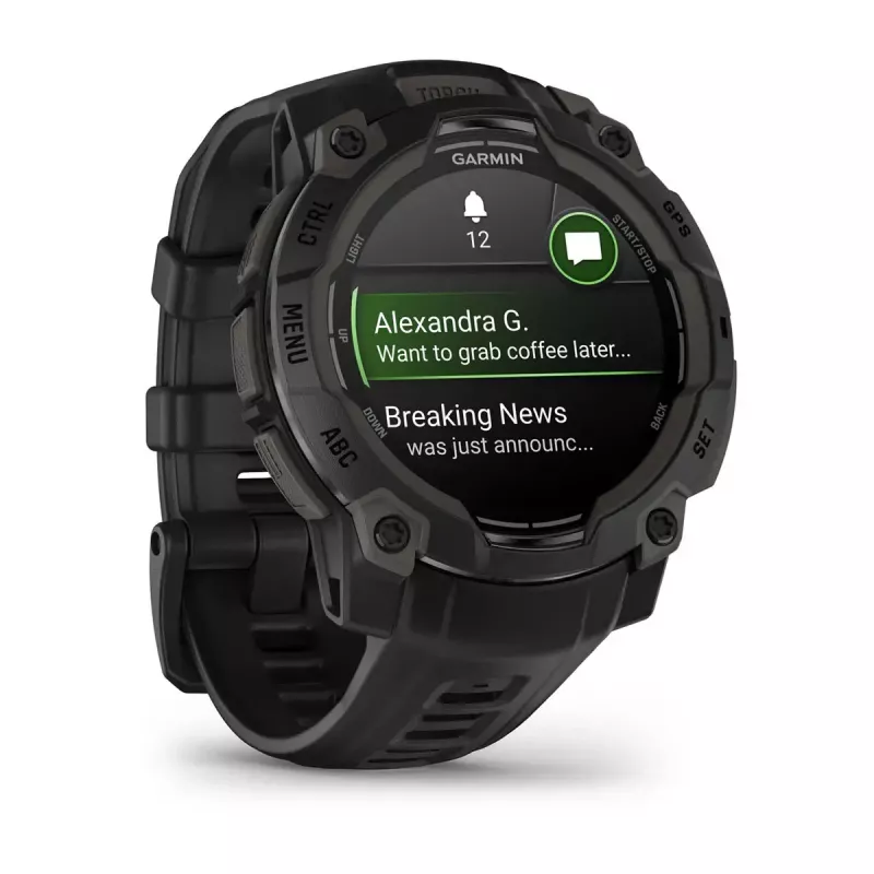 Smartwatch Garmin Instinct 3 AMOLED zwart