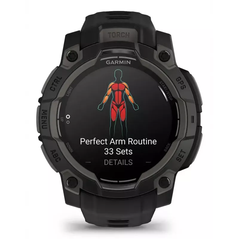 Smartwatch Garmin Instinct 3 AMOLED zwart
