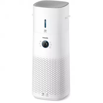 Luchtreiniger Philips 3000-serie AC3737 voor 131 m², 505 m³/h, 55 dB, 42 W, wit