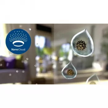 Luchtreiniger Philips 3000-serie AC3737 voor 131 m², 505 m³/h, 55 dB, 42 W, wit