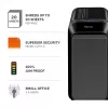 Fellowes Powershred LX221 5050401 micro-cut papiervernietiger, P-5, 20 vel, 2 x 12 mm, 30 l, 70 dB, zwart