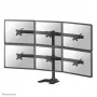 Neomounts FPMA-D700DD6 monitorstandaard 10-27 inch, vrijstaand/bureau montage, 8 kg, 25,4 cm (10 inch), 68,6 cm (27 inch), 100 x 100 mm, zwart