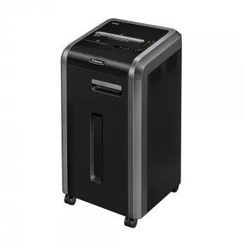 Fellowes papiersnipper 225Ci 24 vel partikelsnede-papiersnipper met 60-liter bak, hoge veiligheidsklasse P4