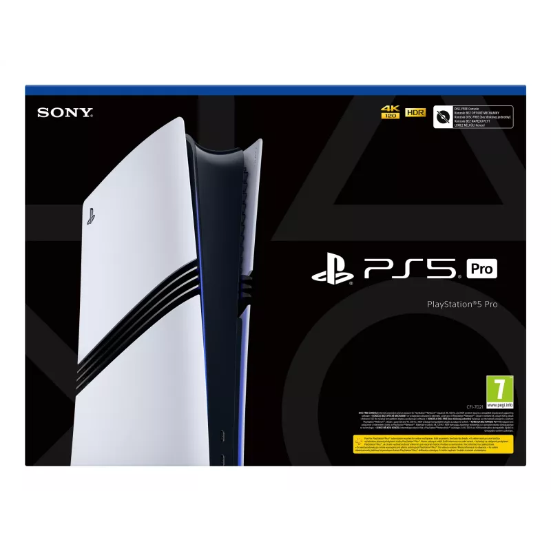 Sony PlayStation 5 Pro 2 TB Wi-Fi zwart, wit