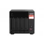 QNAP TS-473A NAS tower Ryzen Embedded V1500B 8 GB DDR4 0 TB QNAP Turbo System zwart
