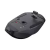TRUST Fyda Office ergonomische rechter draadloze muis – RF + Bluetooth 5.2 – optisch 2400 DPI – 6 knoppen – zwart