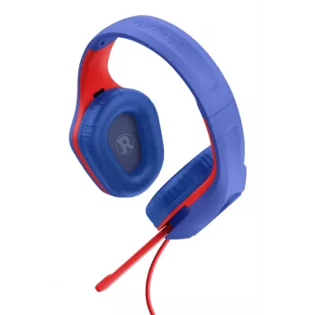 Trust GXT 415SM Zirox Headset bedraad hoofdband gaming blauw, rood