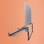 R-Go Tools laptopstandaard R-Go Steel Travel, ergonomisch en opvouwbaar, geschikt voor 10-22 inch laptops, zwart