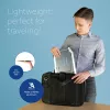 R-Go Tools laptopsteun R-Go Riser Basic, opvouwbare en verstelbare laptop-riser, aluminium, zilver