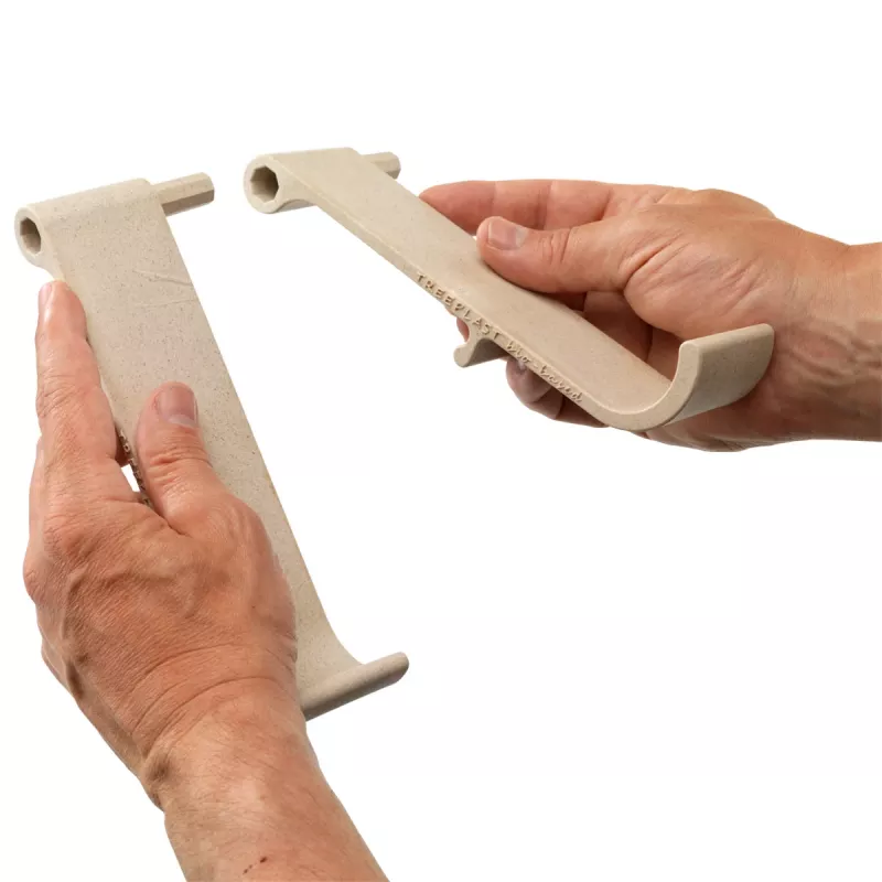 R-Go Tools laptop- en tabletstandaard R-Go Treepod, ergonomisch en modulair, verstelbaar, biobased