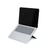 R-Go Tools laptopstandaard R-Go Riser Attachable, verstelbaar, geïntegreerd in je laptop, aluminium, zwart
