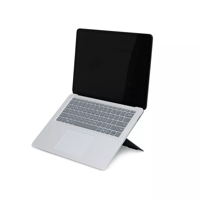 R-Go Tools laptopstandaard R-Go Riser Attachable, verstelbaar, geïntegreerd in je laptop, aluminium, zwart